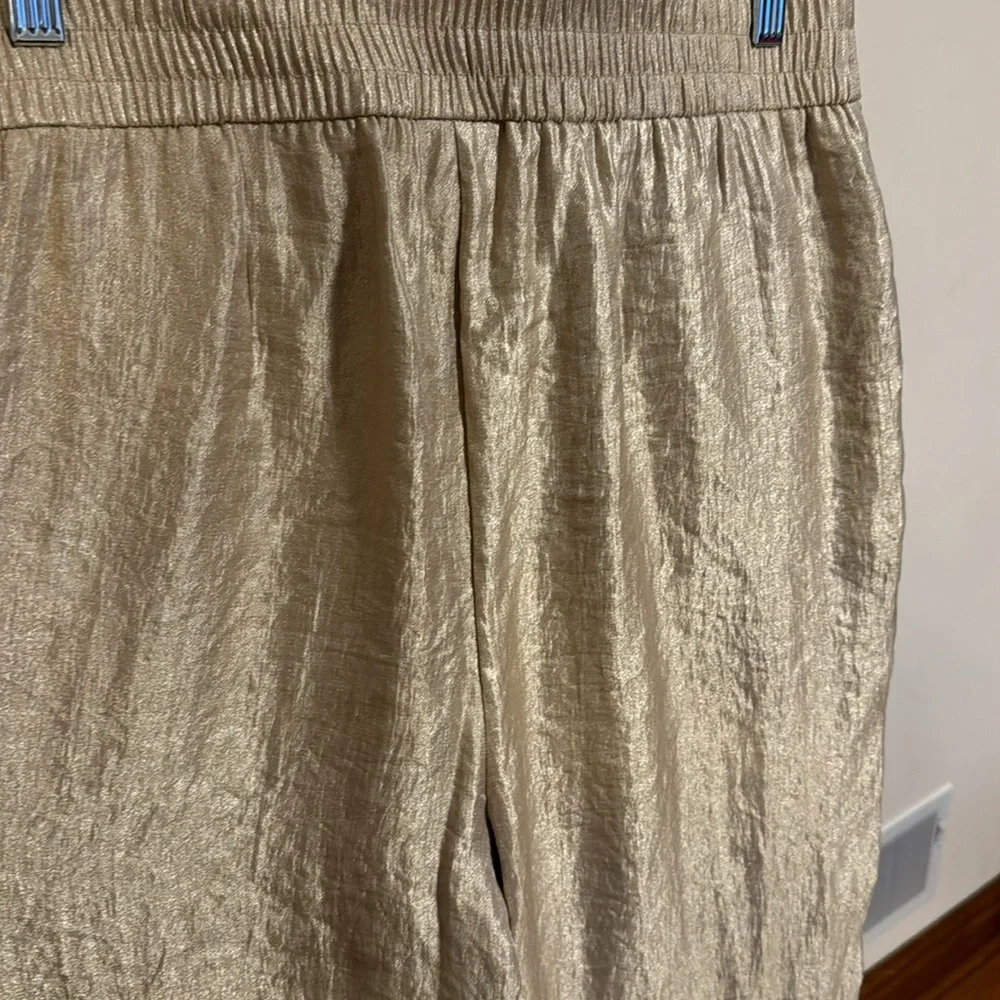 Chico’s travelers gold pants - size 2.5 - Picture 4 of 6